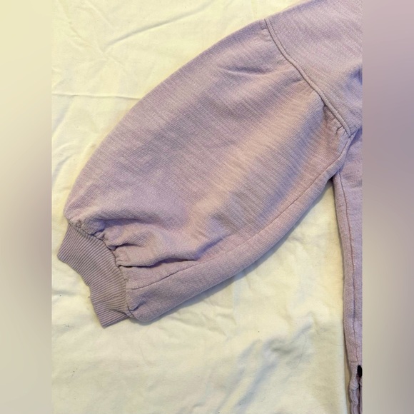 Time & Tru Light Purple Puff Sleeve Shirt XXXL(22) - Picture 4 of 8